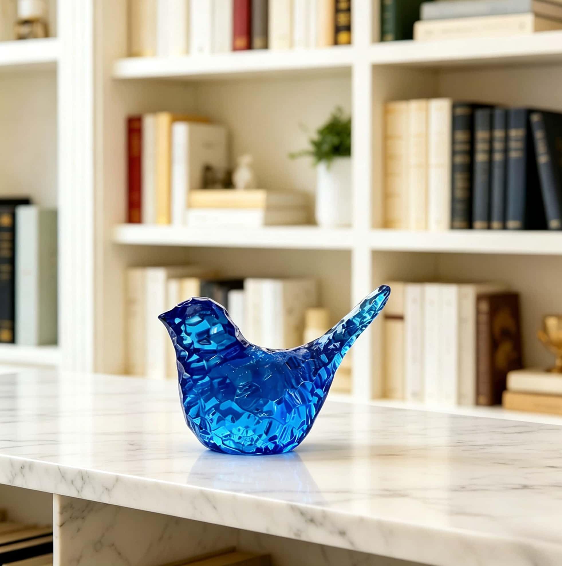 Amazon.com: JWT Astyle Blue Bird Figurines Living Room Office